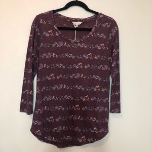 Lucky Brand long sleeve top size m